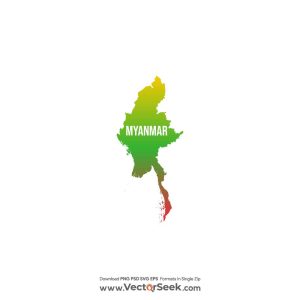 Myanmar Map Vector