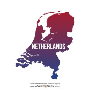 Netherlands Map Vector