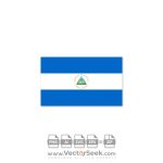 Nicaragua Flag Vector