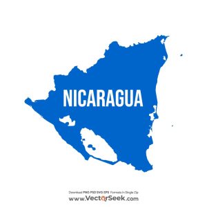 Nicaragua Map Vector
