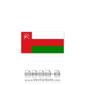Oman Flag Vector