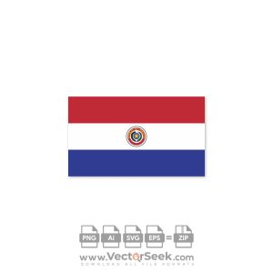 Paraguay Flag Vector
