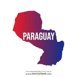 Paraguay Map Vector