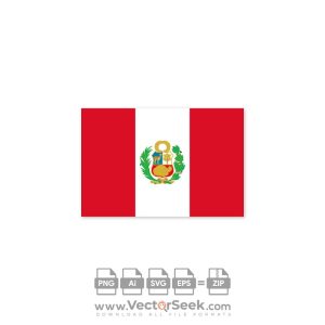 Peru Flag Vector