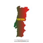 Portugal Map Vector