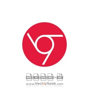 Red Google Chrome Icon Vector