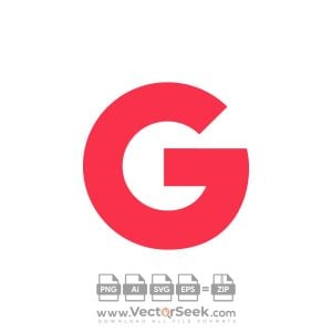Red Google Icon Vector