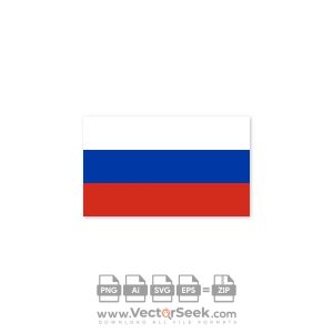 Russia Flag Vector