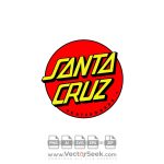 Santa Cruz Skateboarding Logo Vector