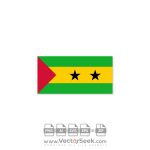 Sao Tome & Principe Flag Vector