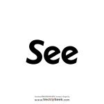 See Tickets Logo Vector