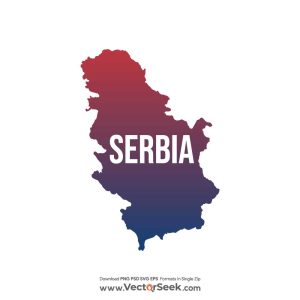 Serbia Map Vector
