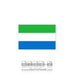 Sierra Leone Flag Vector