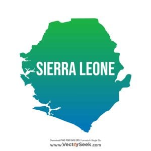 Sierra Leone Map Vector