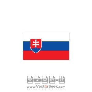 Slovakia Flag Vector