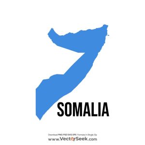 Somalia Map Vector