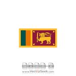 Sri Lanka Flag Vector