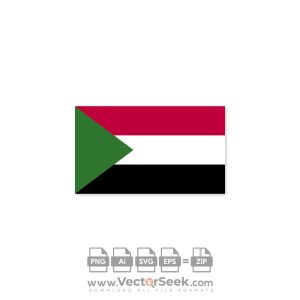 Sudan Flag Vector
