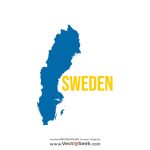 Sweden Map Vector