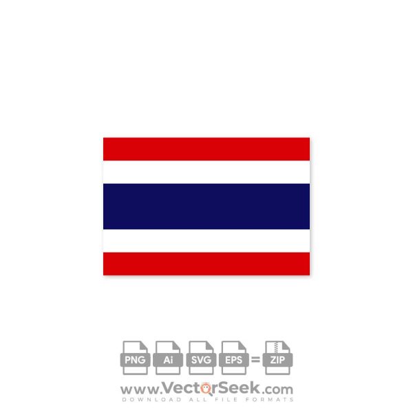 Thailand Flag Vector - (.Ai .PNG .SVG .EPS Free Download)