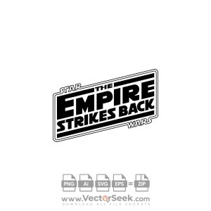 The Empire Strikes Back Logo Vector