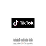 Tiktok Logo Horizontal Vector