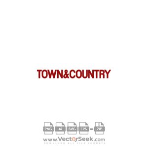 Town & Country Logo Vector
