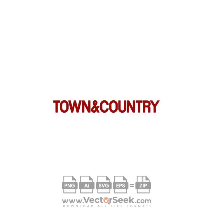 Town & Country Logo Vector