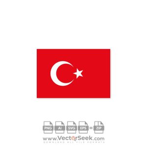 Turkey Flag Vector