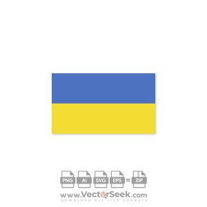 Ukraine Flag Vector