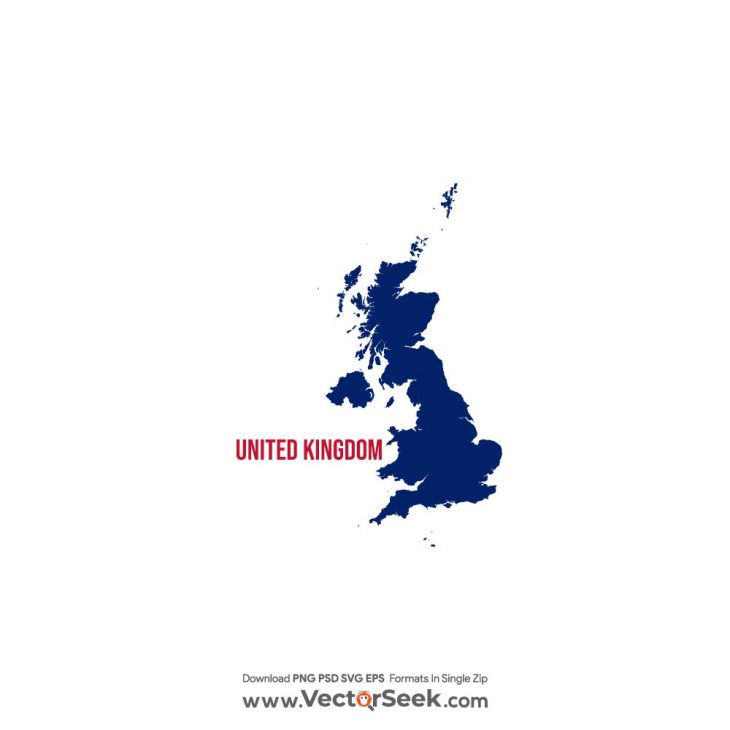 United Kingdom Map Vector - (.Ai .PNG .SVG .EPS Free Download)