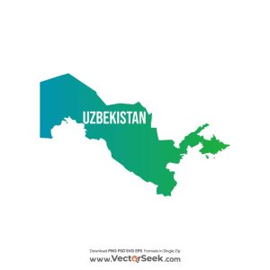 Uzbekistan Map Vector