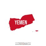 Yemen Map Vector