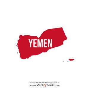 Yemen Map Vector