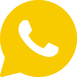 Yellow Whatsapp Icon Vector