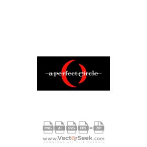 A Perfect Circle Logo Vector