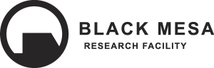 Black Mesa Research Facility Logo Vector
