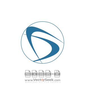 Blue Circle Logo Vector