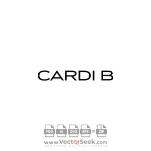 Cardi B Logo Vector