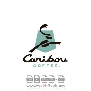 Caribou Coffee Logo Vector
