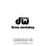 DW Drums Logo Vector