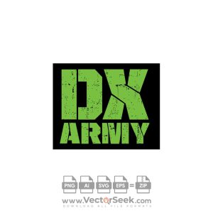 DX ARMY Logo Vector