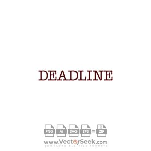 Deadline Logo Vector