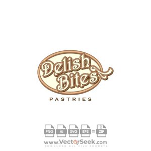 Delish Bites Logo Vector