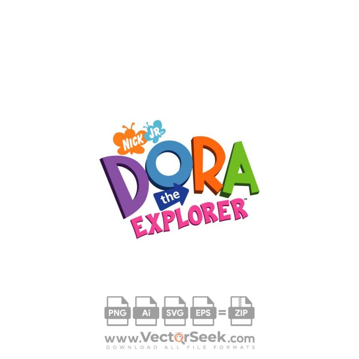 Dora The Explorer Logo Vector