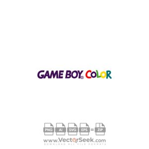 Game Boy Color Logo Vector