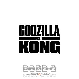 Godzilla vs. Kong Logo Vector