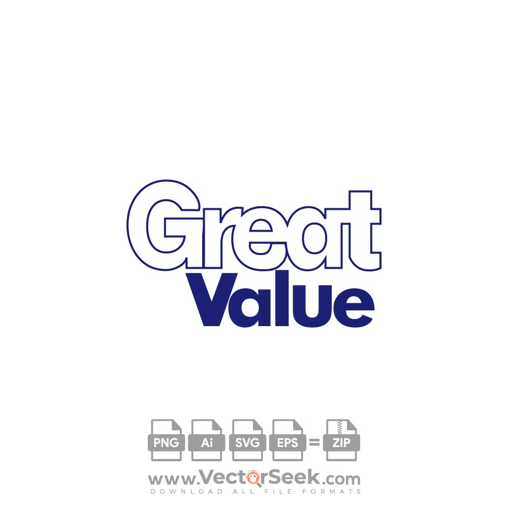 Great Value Logo Vector - (.Ai .PNG .SVG .EPS Free Download)