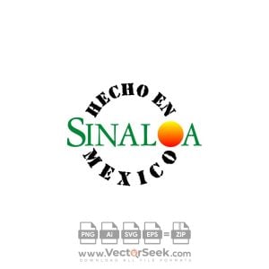 Hecho en Sinaloa Logo Vector