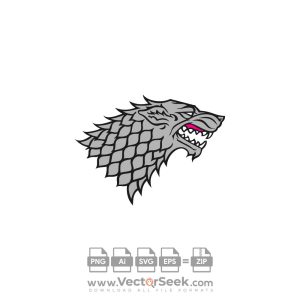 House Stark Logo Vector